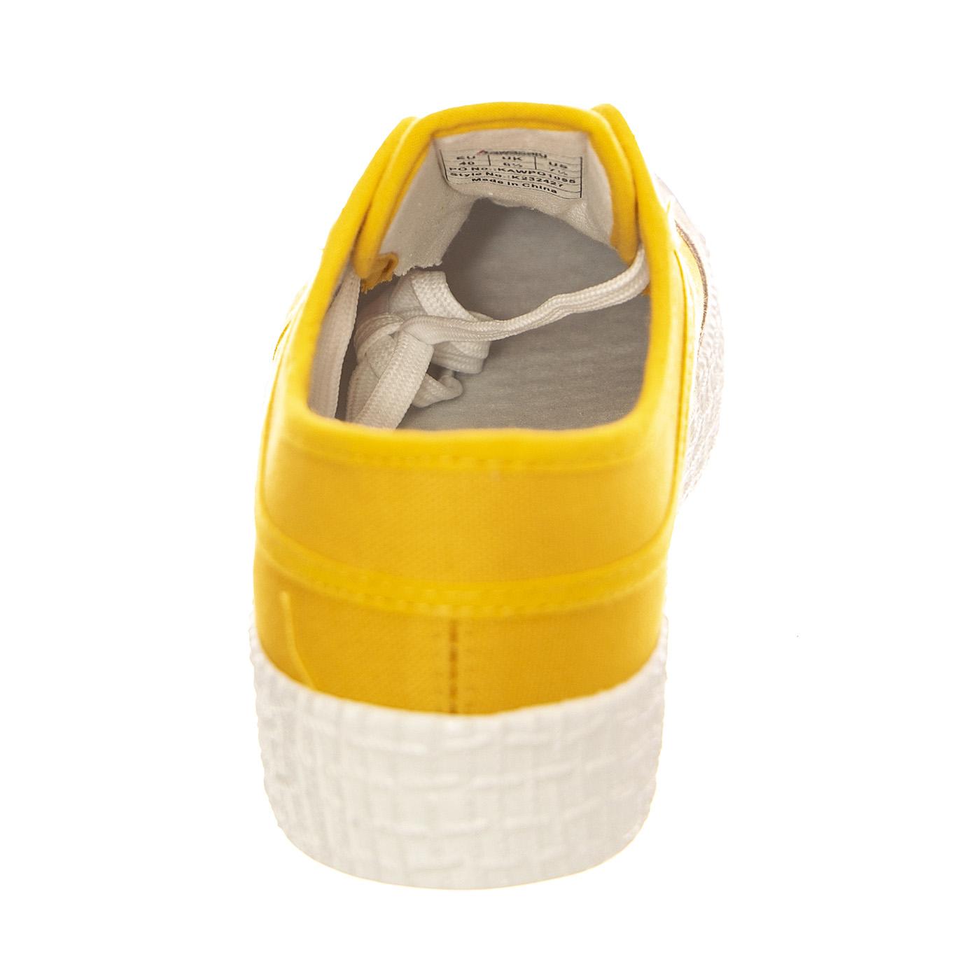 Original 3.0 Golden Road - Scarpe Stringate Profilo Basso Donna Gialle KWS232427-5005  KAWASAKI 