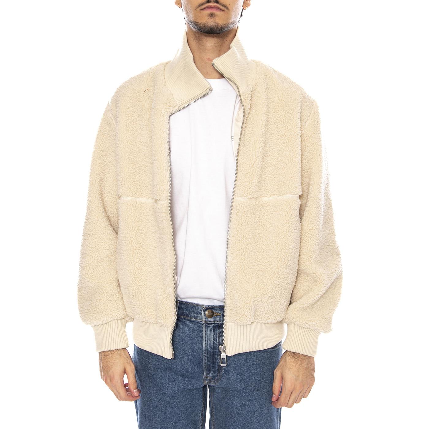 Ray Sherpa Jacket OTW Silver Lining - Giacca Uomo Ecru 22034703-4797917 . ONLY & SONS 
